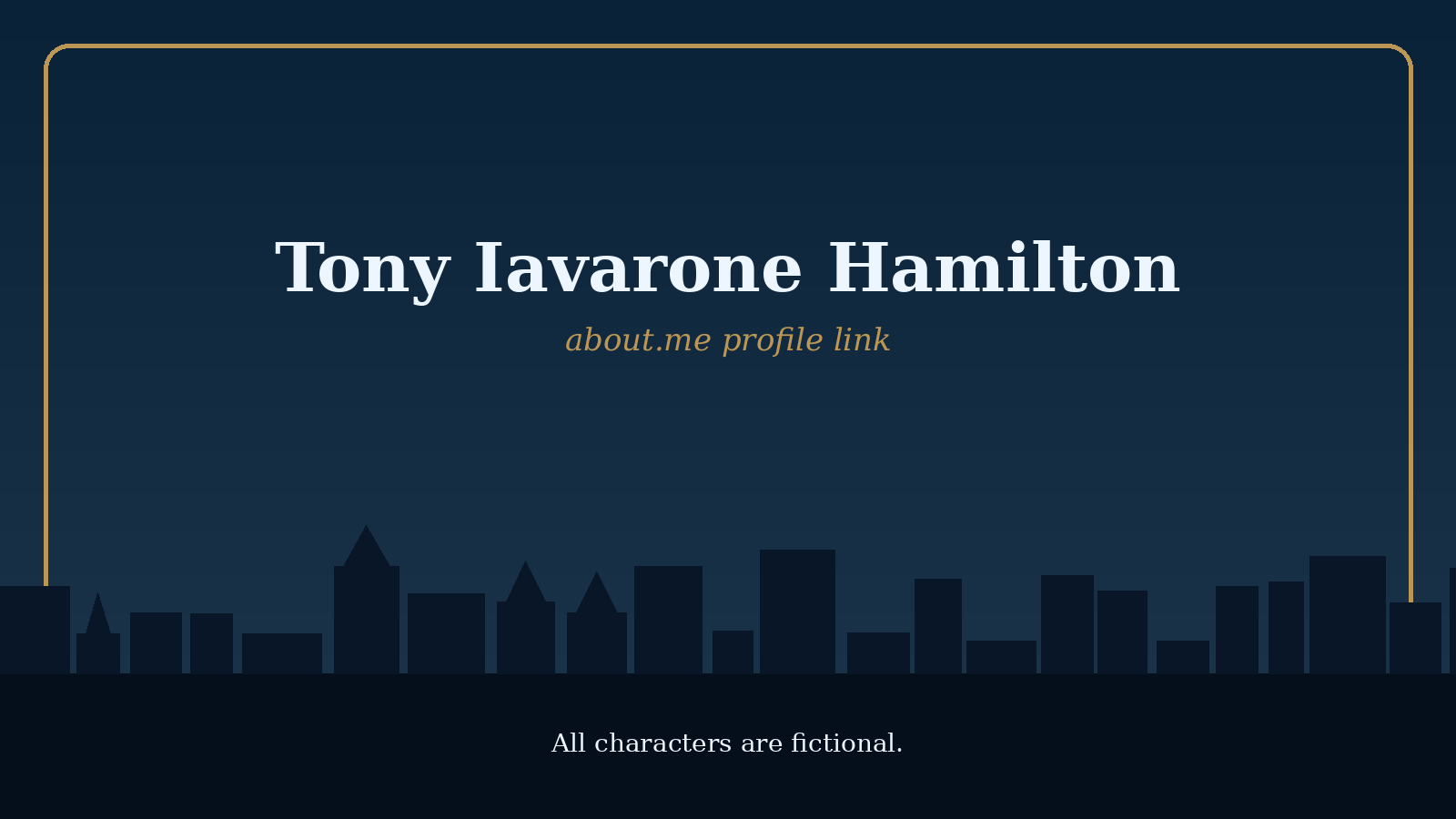 Tony Iavarone Hamilton about.me companion website image